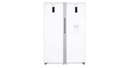 تصویر یخچال و فریزر 36 فوت دوقلو اسنوا مدل SN6-1219GWسفید براق